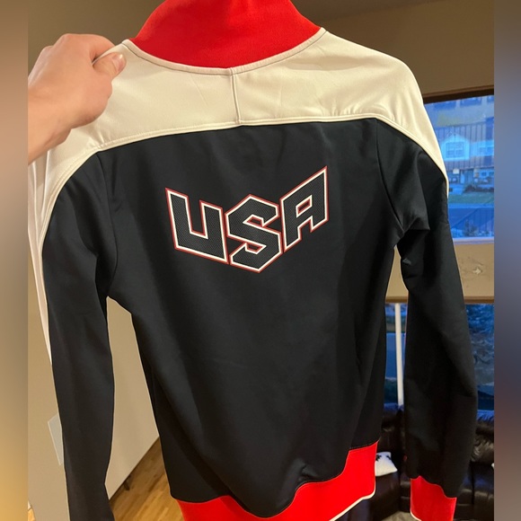 USA Nike XS warm up zip up - Picture 2 of 7